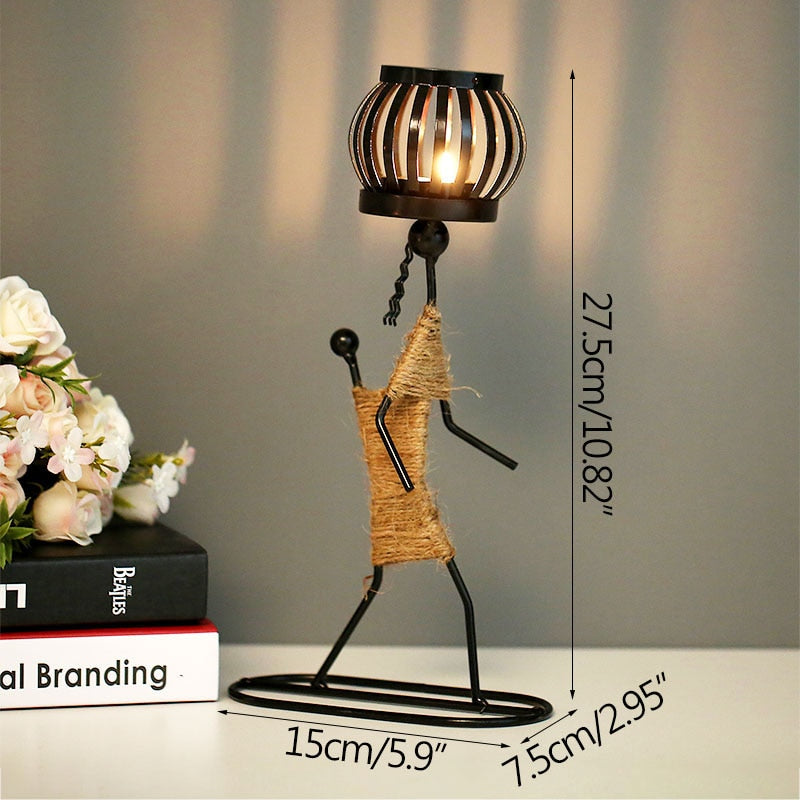 Nordic Metal Candlestick Nordic Metal Candlestick